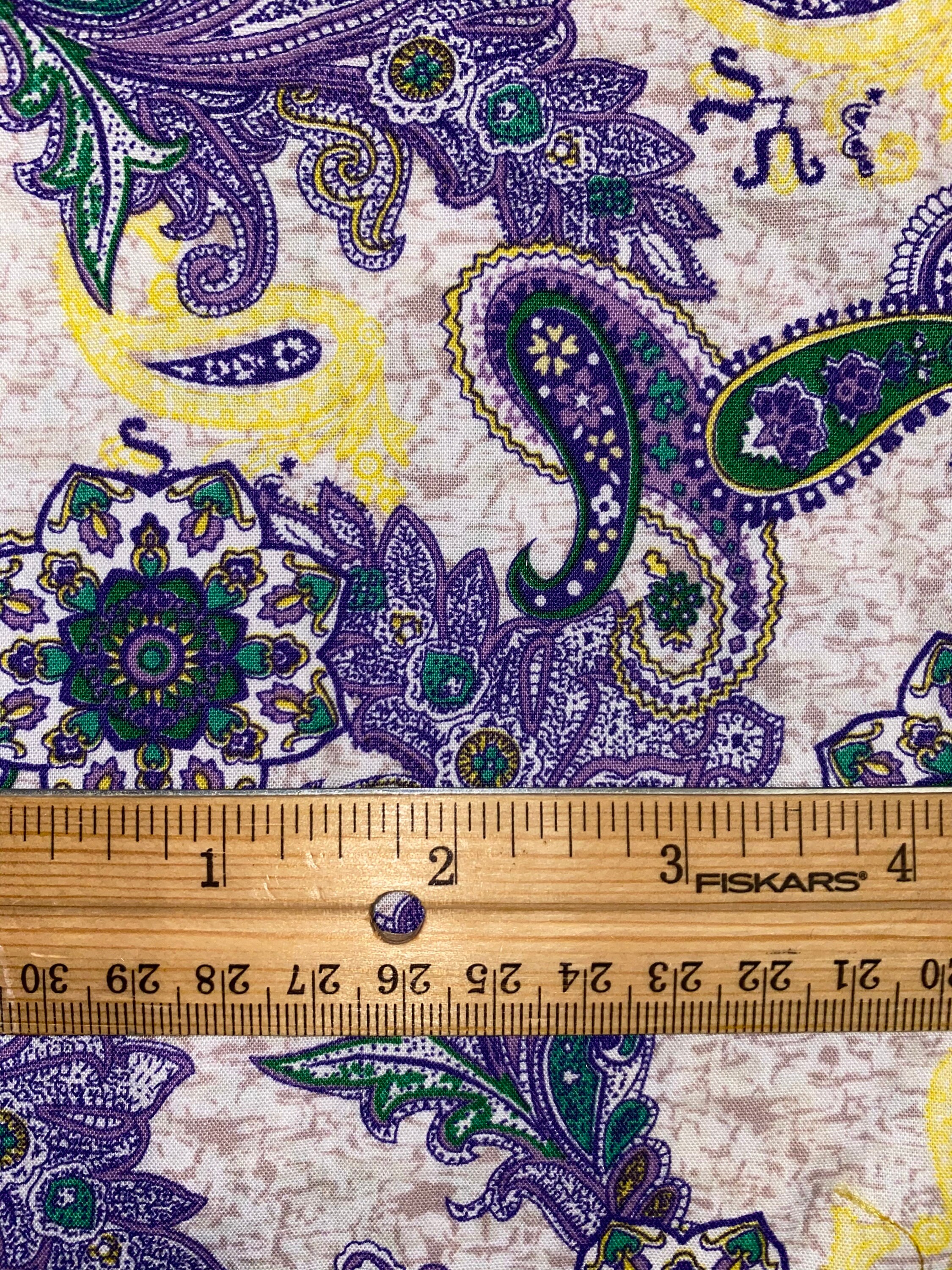 mardi gras cotton fabric