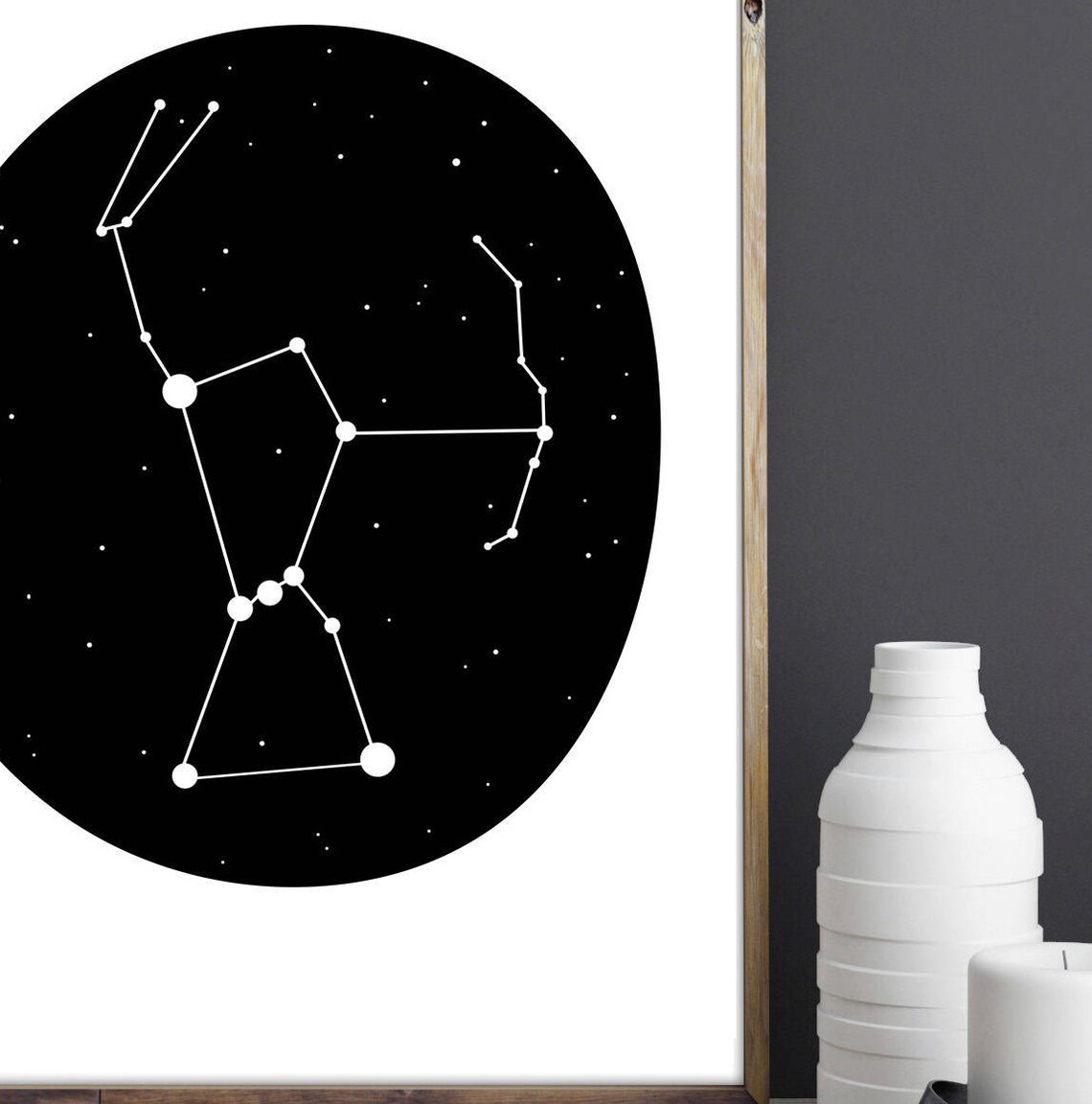 Orion Constellation Wall Decor PRINTABLE ART Modern Nursery Etsy