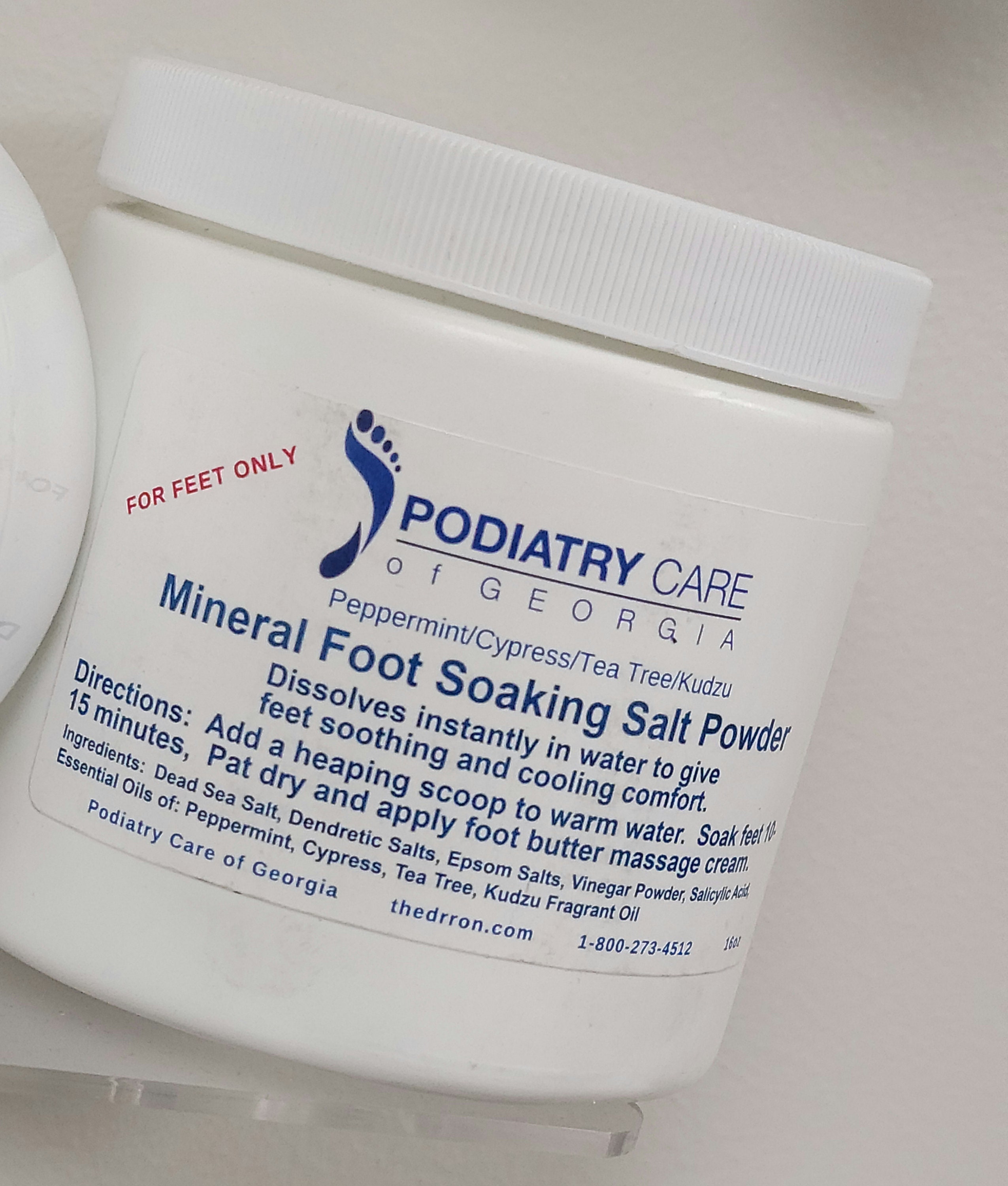 Mineral Foot Soaking Salt Powder FOR FEET ONLY Etsy