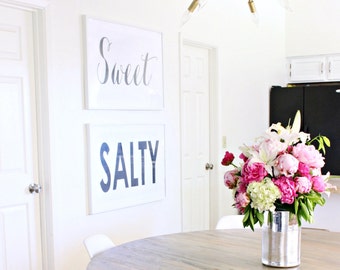 Downloadable Printable Sweet and Salty Oversized poster artwork print