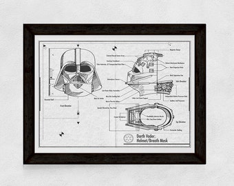 DOWNLOADABLE Stars Wars Darth Vader- Oversized print poster wallart