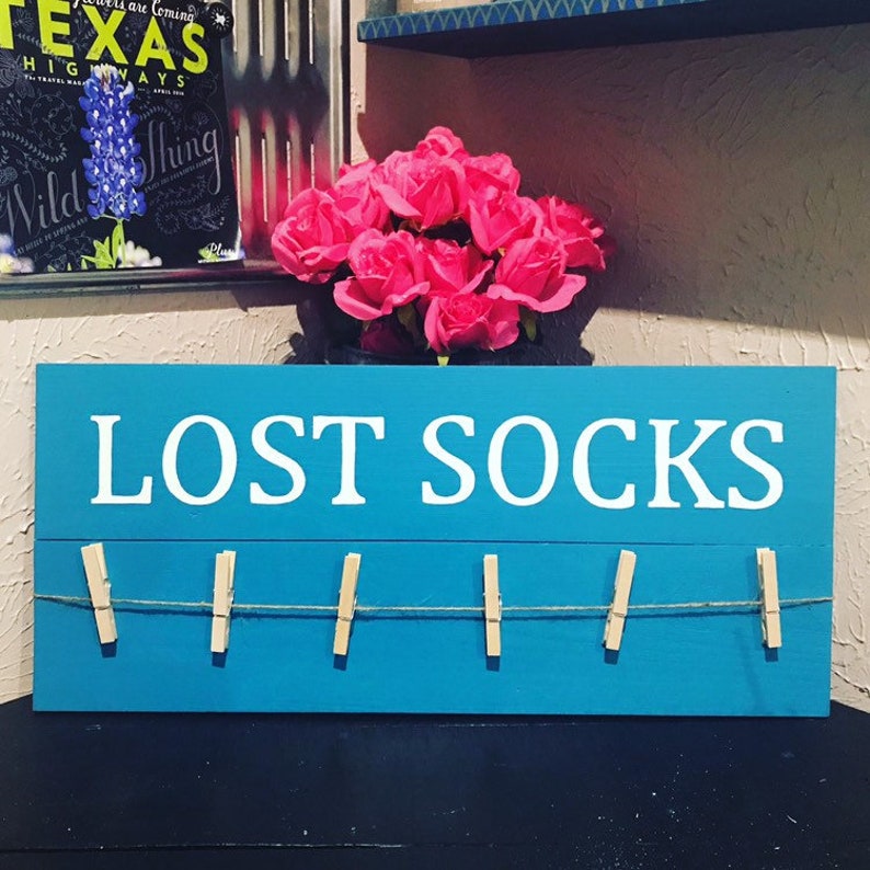 Lost Socks Laundry Room Sign Laundry Room Decor Etsy