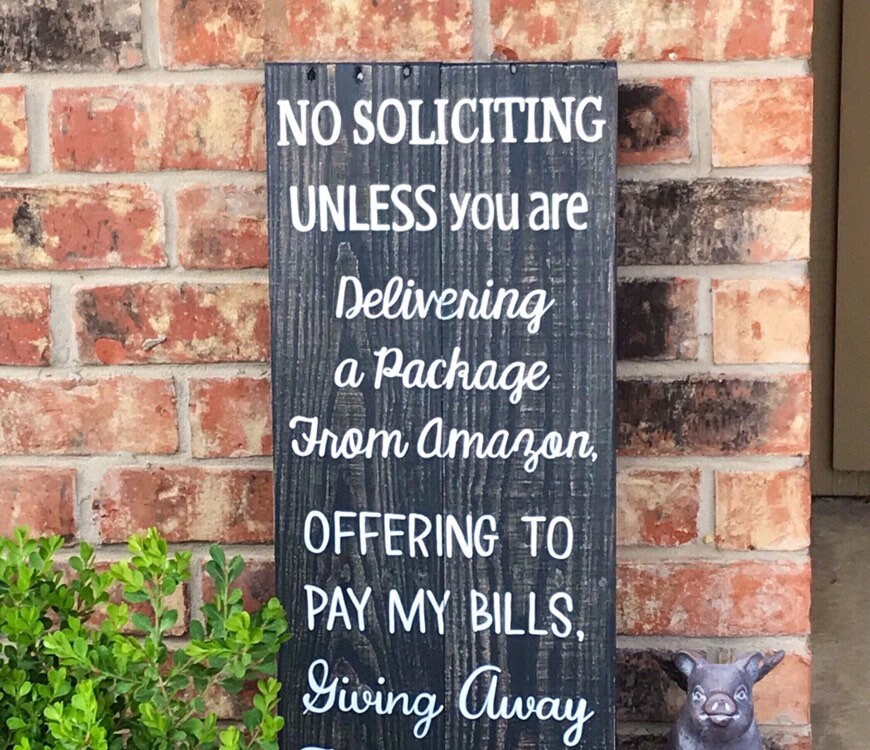 NO SOLICITING TOO BROKE TO BUY UNLESS YOU HAVE BEER Decal alcohol 