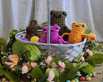 Handmade Crochet Frog Plushie: Soft, Adorable Friend