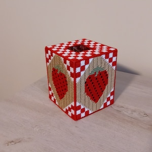 Strawberry Tissue Box