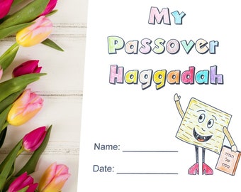 Printable Coloring Haggadah for Kids Passover Activities - Etsy