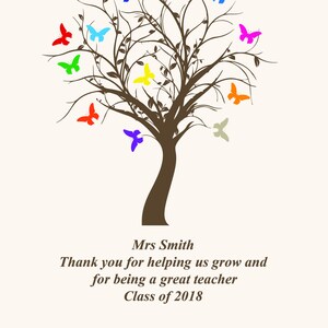 Graduation, School, Editable and printable Teacher Gift, End Of School Year, Teacher's Day