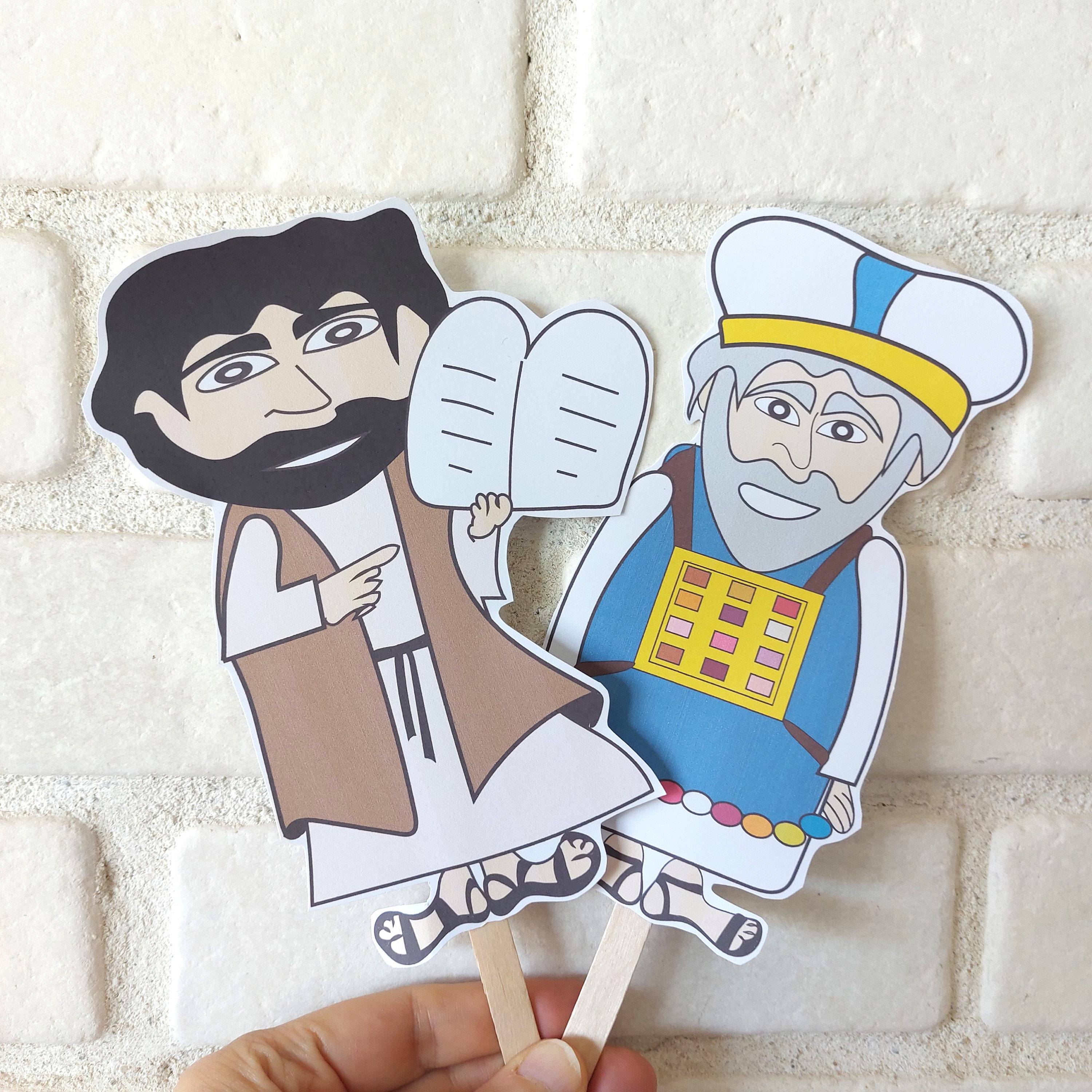 Printable Ushpizin Puppets Instant Download High Holidays - Etsy