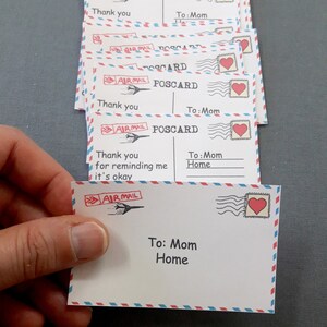 Mother's Day Gift - printable messages to mom