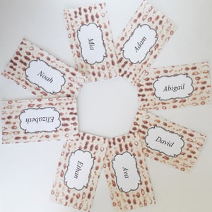 Passover Place Card, Printable Cards,digital Place Cards, Passover ...