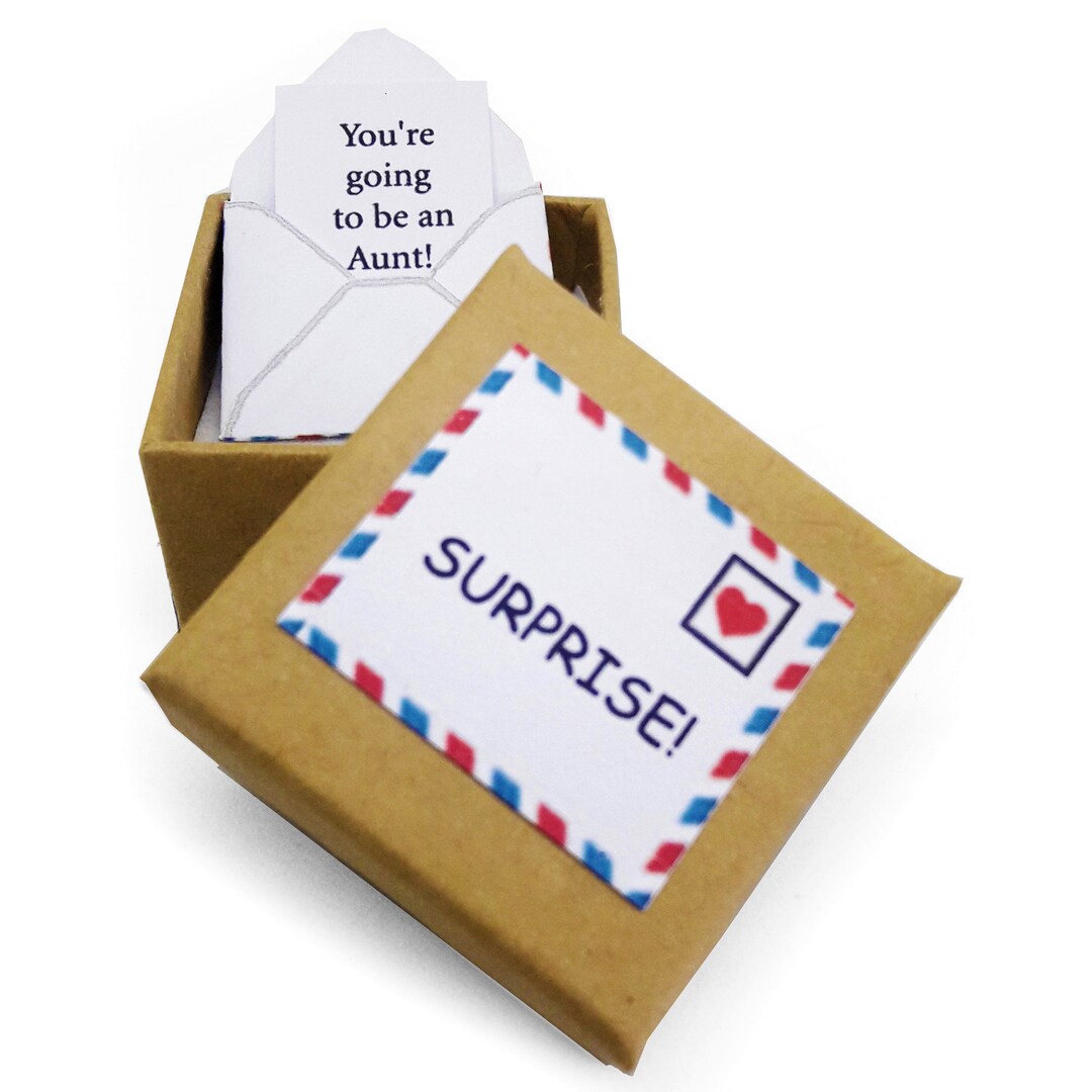 Aunt to Be, Pregnancy Reveal, Baby Announcement, New Aunt, Going to Be