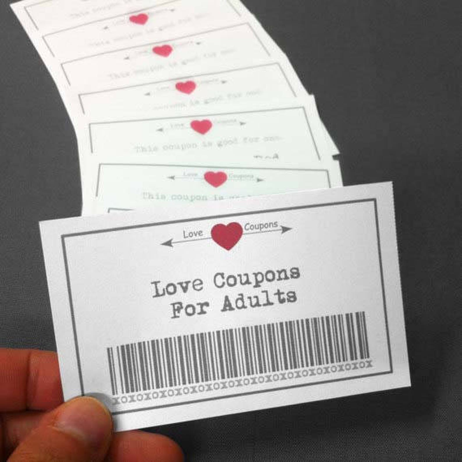 Love Coupons 39 Printable Coupons Valentine Printable Etsy Israel
