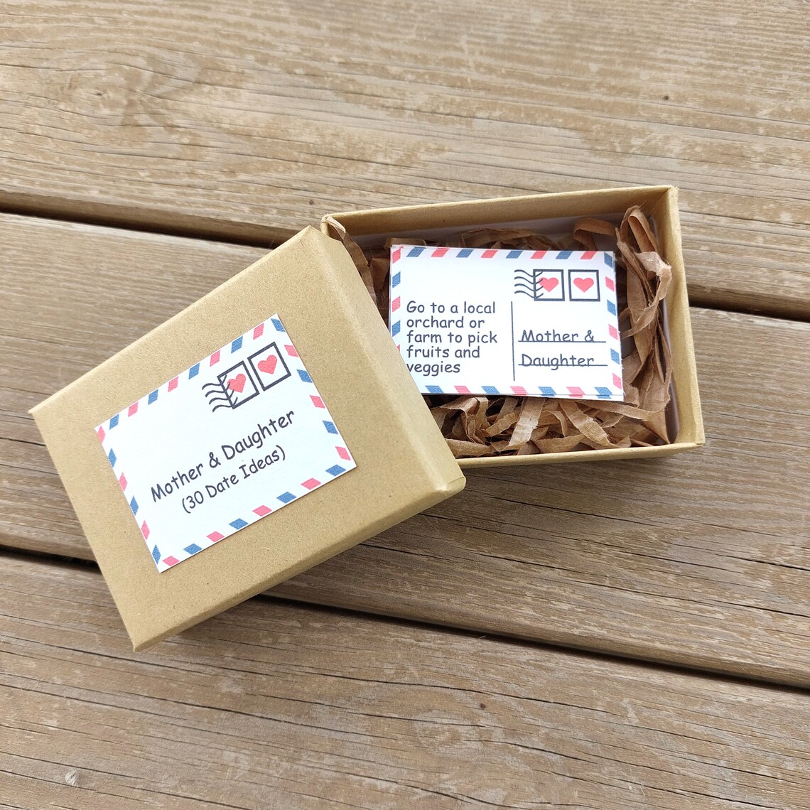 Mother Daughter Date Cards 30 Date Cards Mother's Day - Etsy