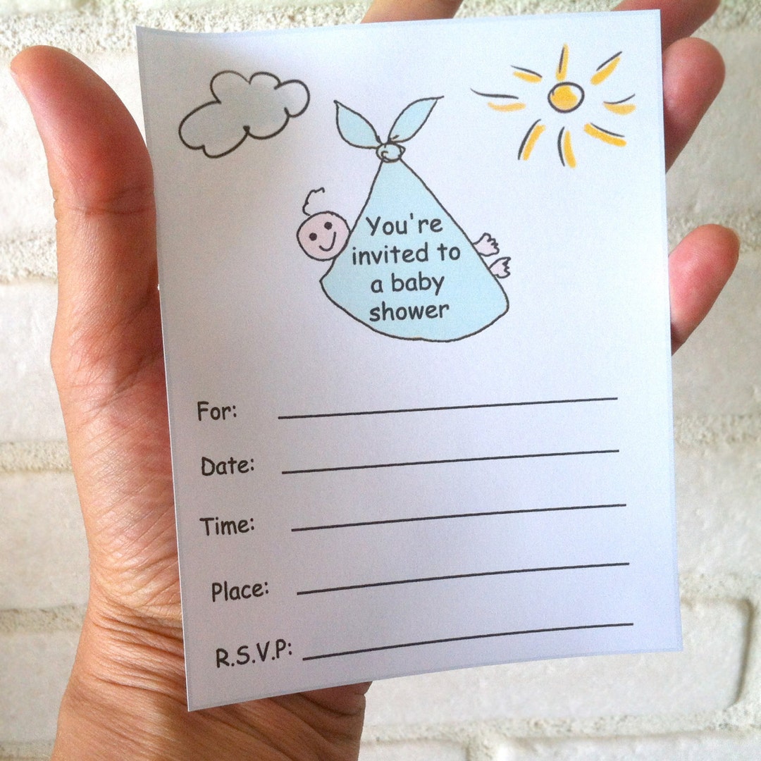 Printable, Baby Boy, Shower Invitations,invites Printable,boy Baby ...