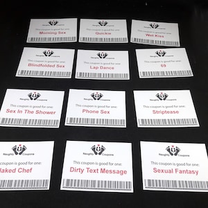 Cartes sexy à imprimer, jeu de couple coquin, coupons amour sale pour lui ou elle, cadeau romantique pour adulte, cadeau Saint-Valentin, téléchargement immédiat