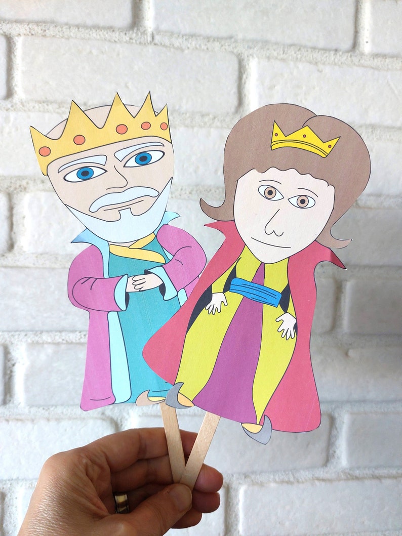 11 Printable Purim Puppets Instant Download Purim Download - Etsy