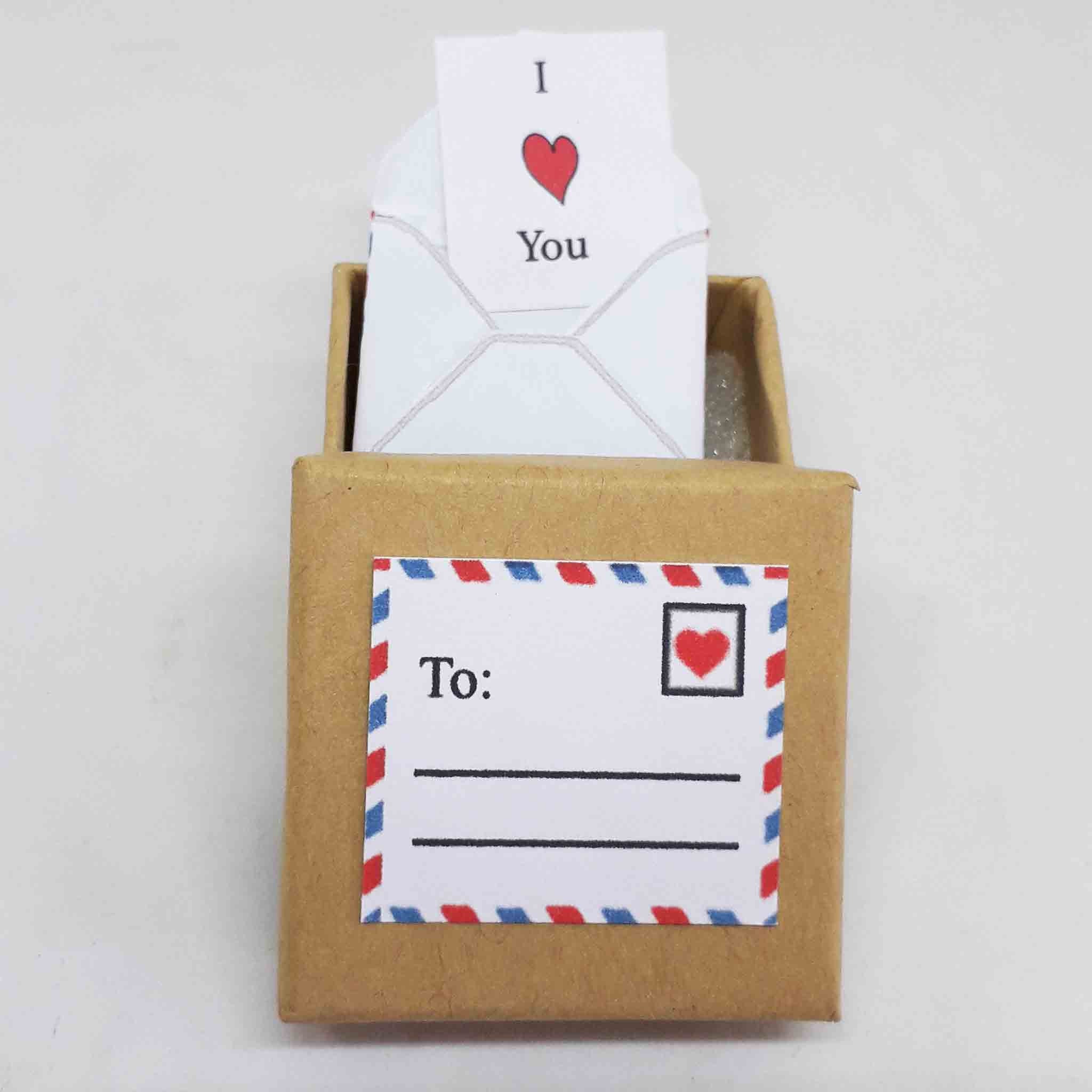 Love You Mini Cards, Set of 6 — Watercolor Lettered Mini Notes for Gifts,  Bouquets, Etc | Mini Cards by CharmCat
