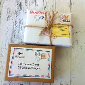 52 Love Notes-kaarten, sentimenteel cadeau voor vriendin van vriend, verjaardagsberichten, voor kerstmis, bruiloft, afstuderen, Valentijn, jubileum