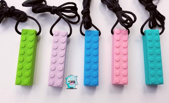 lego sensory necklace