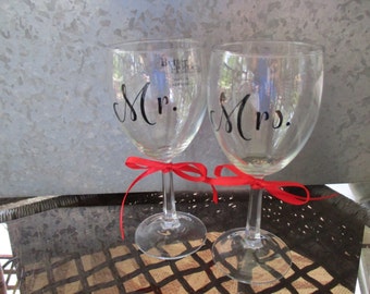 Personalized Wine Glasses