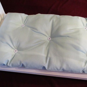 Colchón para cama de muñecas para cualquier cama de muñecas de 18 Azul