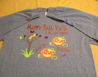 Customized Halloween and Fall T-Sirts