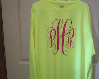 Custom Monogramed T-Sirts