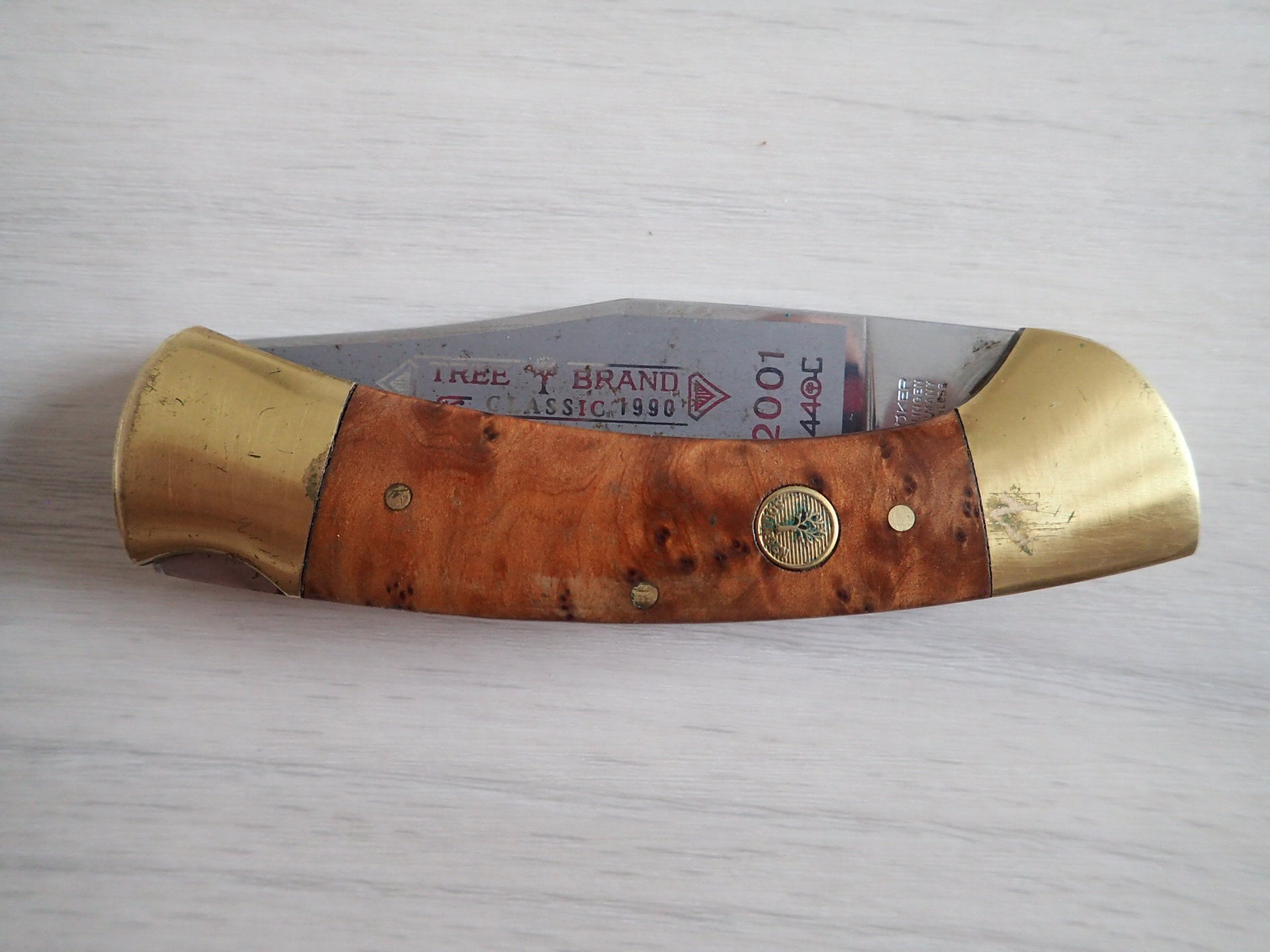Boker Tree Brand Classic 1990 Solingen 2001 440C Pocket Knife Burl Wood  Pocket Knife Couteau De Poche Sack Knife Coltello -  Canada