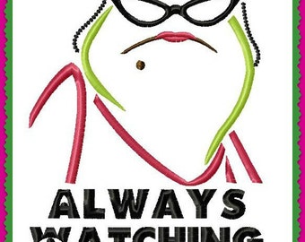 Always Watching Roz Monster From Monsters Inc. Combo Sketch Digital  Embroidery Machine Design File 5x7 6x10 - Etsy Singapore
