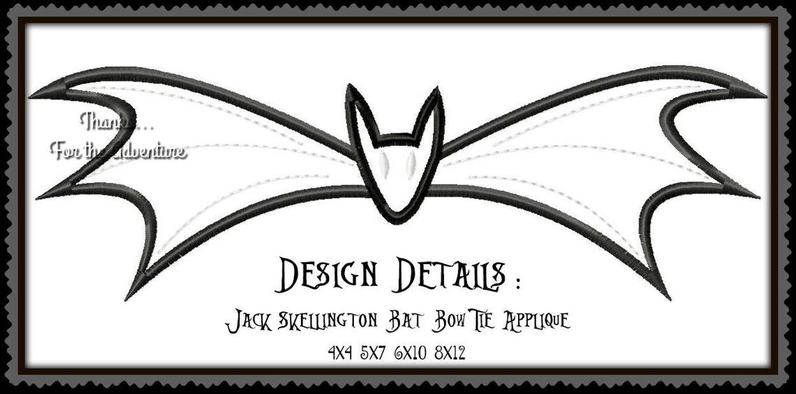 Printable Jack Skellington Tie