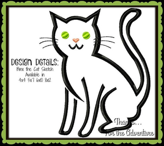 Download Free Binx The Black Cat Halloween Cat From Hocus Pocus Digital Etsy SVG Cut Files