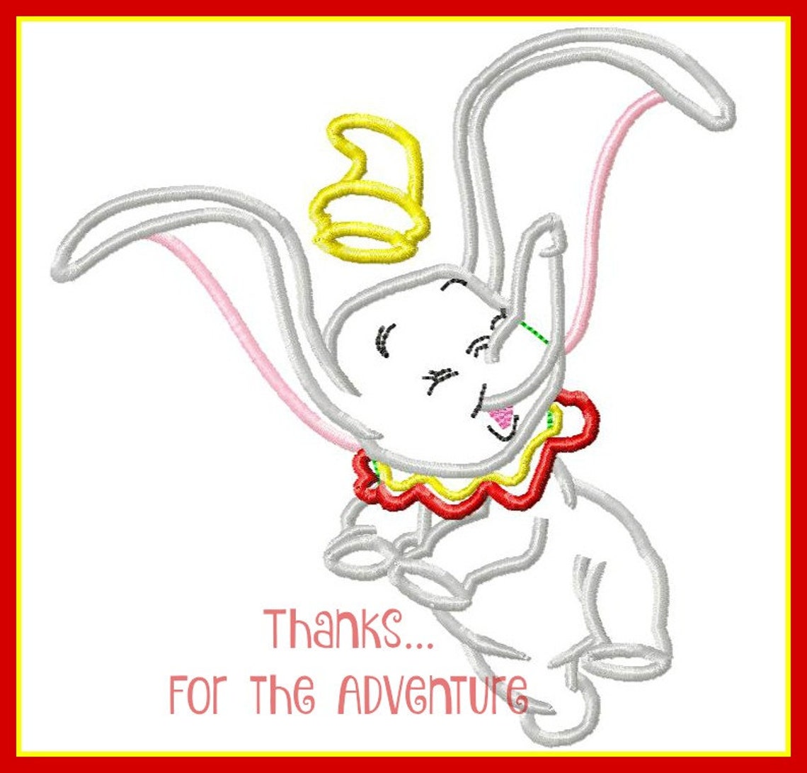 Diving Dumbo Handmade Elephant Decoration main image 1
