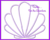 The Little Mermaid Ariel's Clam Shell Digital Embroidery Machine