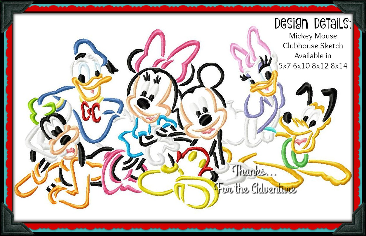 Mickey Mouse Clubhouse Drawings  Get Coloring Pages