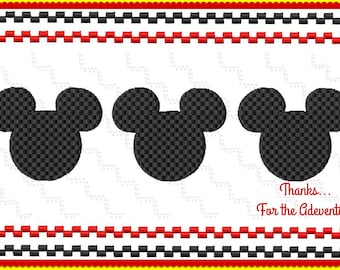 Mickey Mouse Faux Smocking Digital Embroidery Machine Design File 4x4 5x7 6x10