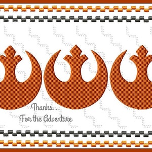 Star Wars Rebel Resistance Faux Smocking Digital Embroidery Machine Design File 4x4 5x7 6x10