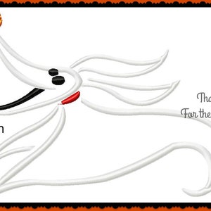 May include: A white cartoon dog with black eyes and a black nose, catching an orange ball. The dog is outlined in white and has a red mouth. The text "Sketch" is in the lower left corner and the text "Thanks... For the Adventure" is in the lower right corner.