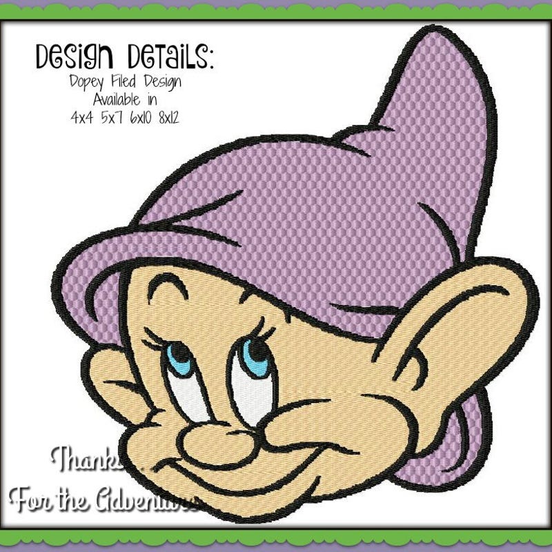 Dopey Dwarf Pattern - Etsy