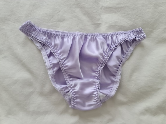 Silky Satin Lo Rise Bikini Panties From Japan size 10 Aus/uk & 5