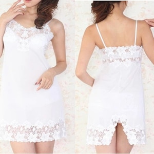 Full Slip Petticoat from Japan (size 12-14 Aus & 34-36 UK/US)