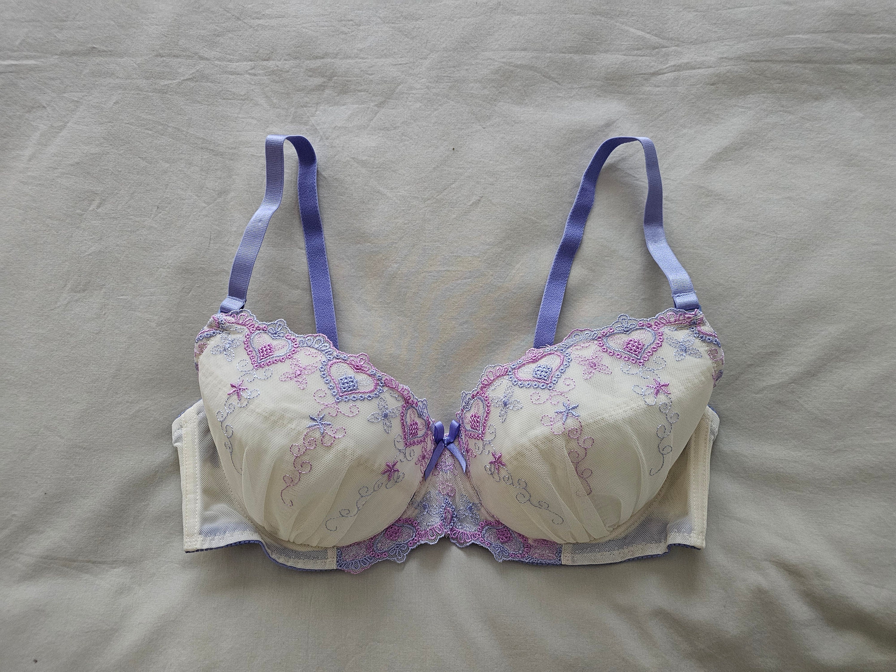 Vintage Bra from Japan (size 14D Aus & 36D UK/US, Japan F80)