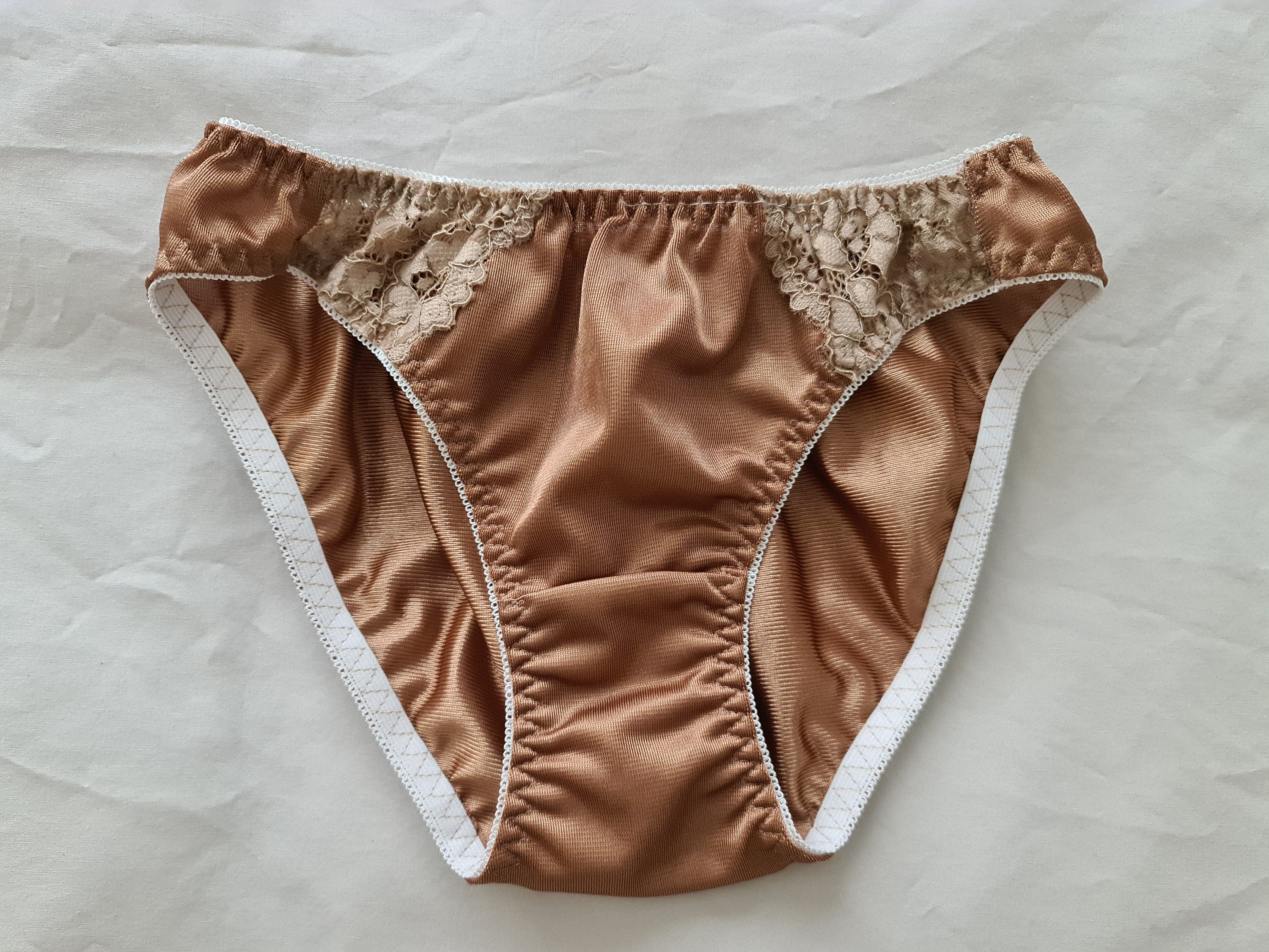 XS Small Panties - 1970s Football Theme Bikini Panty - Player 45