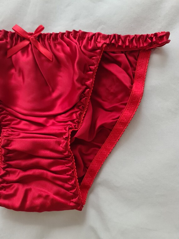 Silky String Bikini Panties (size 10 Aus/UK & 5/US) Gem