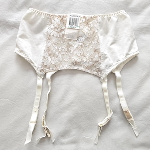 NWT zijdeachtige vintage jarretelgordel van Warner's Lingerie (maat 10-12 Aus/UK en 5-6/US)