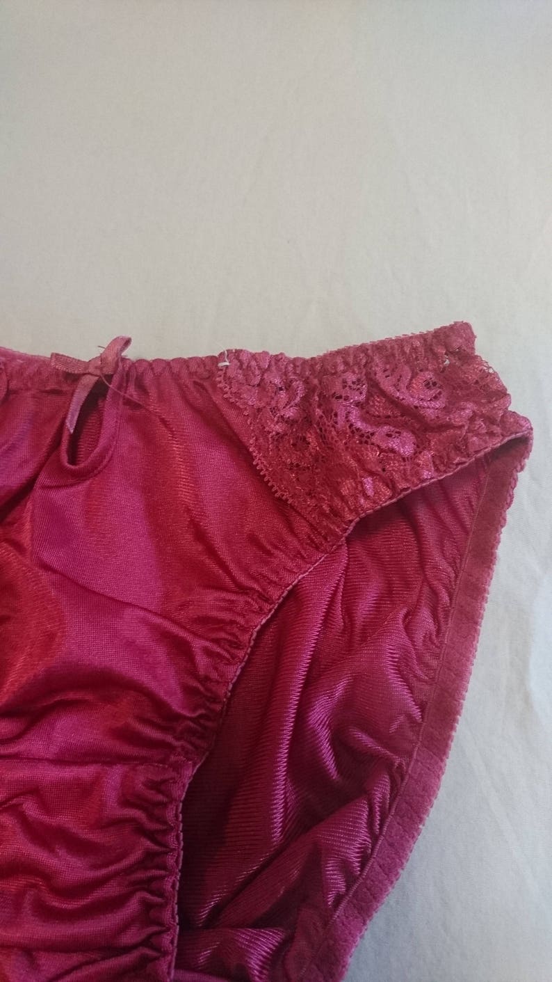Silky Hipster Bikini Panties by Jintana Lingerie size small | Etsy