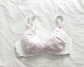 Reggiseno push-up vintage nuovo/di vecchia collezione dal Giappone (taglia 12C Aus e 34C UK/US, E75 Giappone)