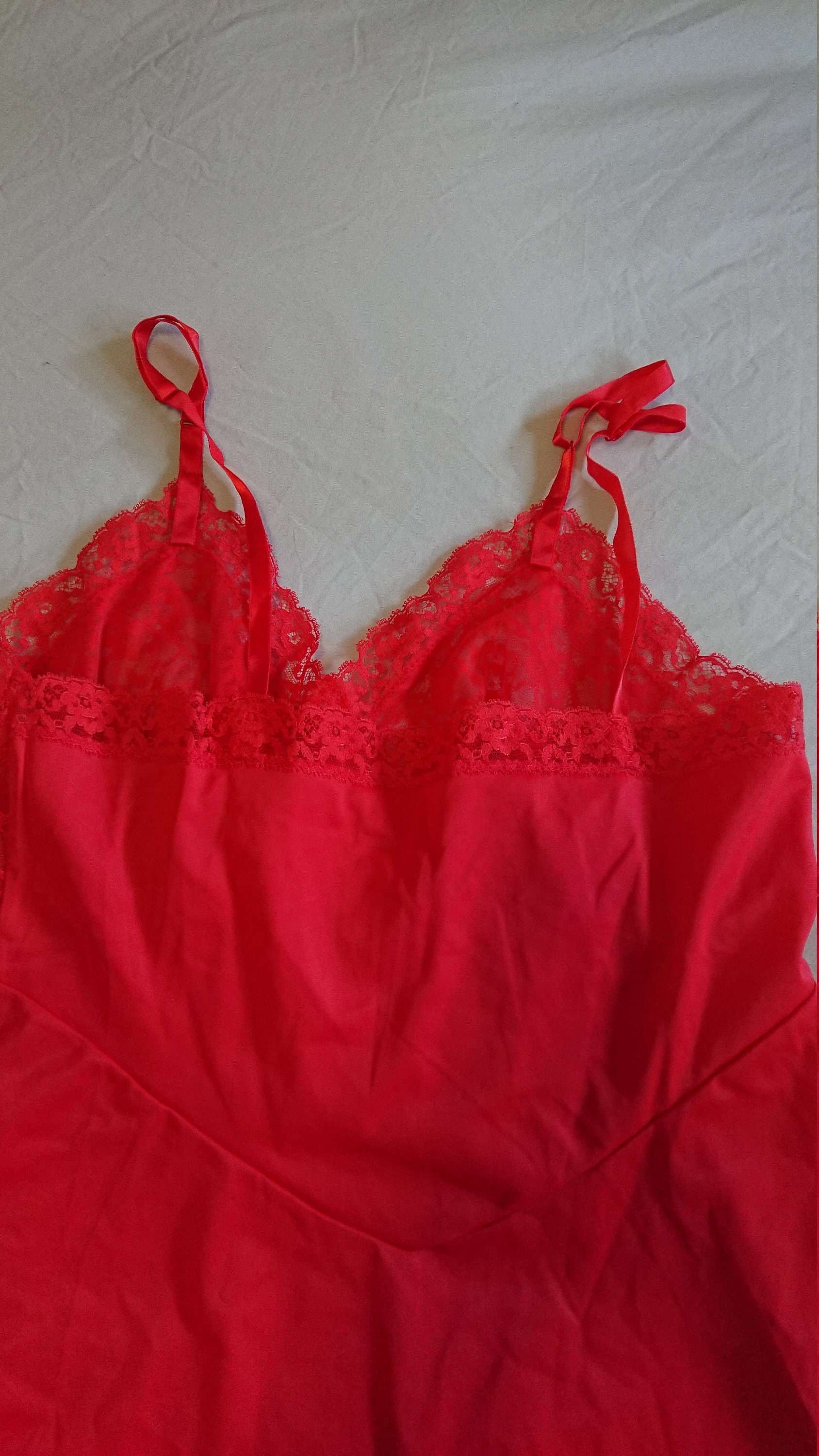 Full Slip Petticoat by Van Raalte Lingerie size 12 Aus/uk & Etsy Canada