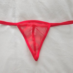 Calcinha fio dental de tela, importada do Japão (tamanho 10 Aus/UK e 5/EUA)