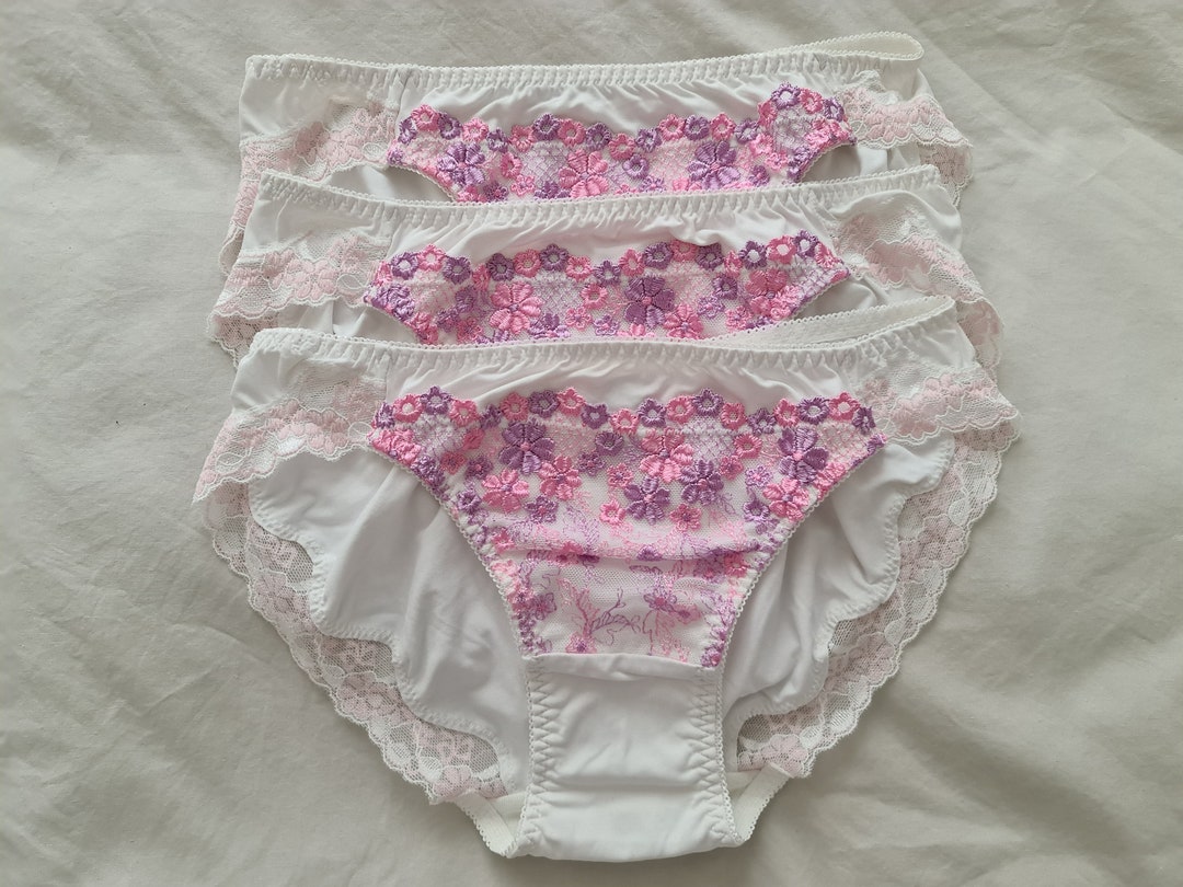 3 X Silky Bikini Panties From Japan size 12 Aus/uk & 6/US -  Sweden