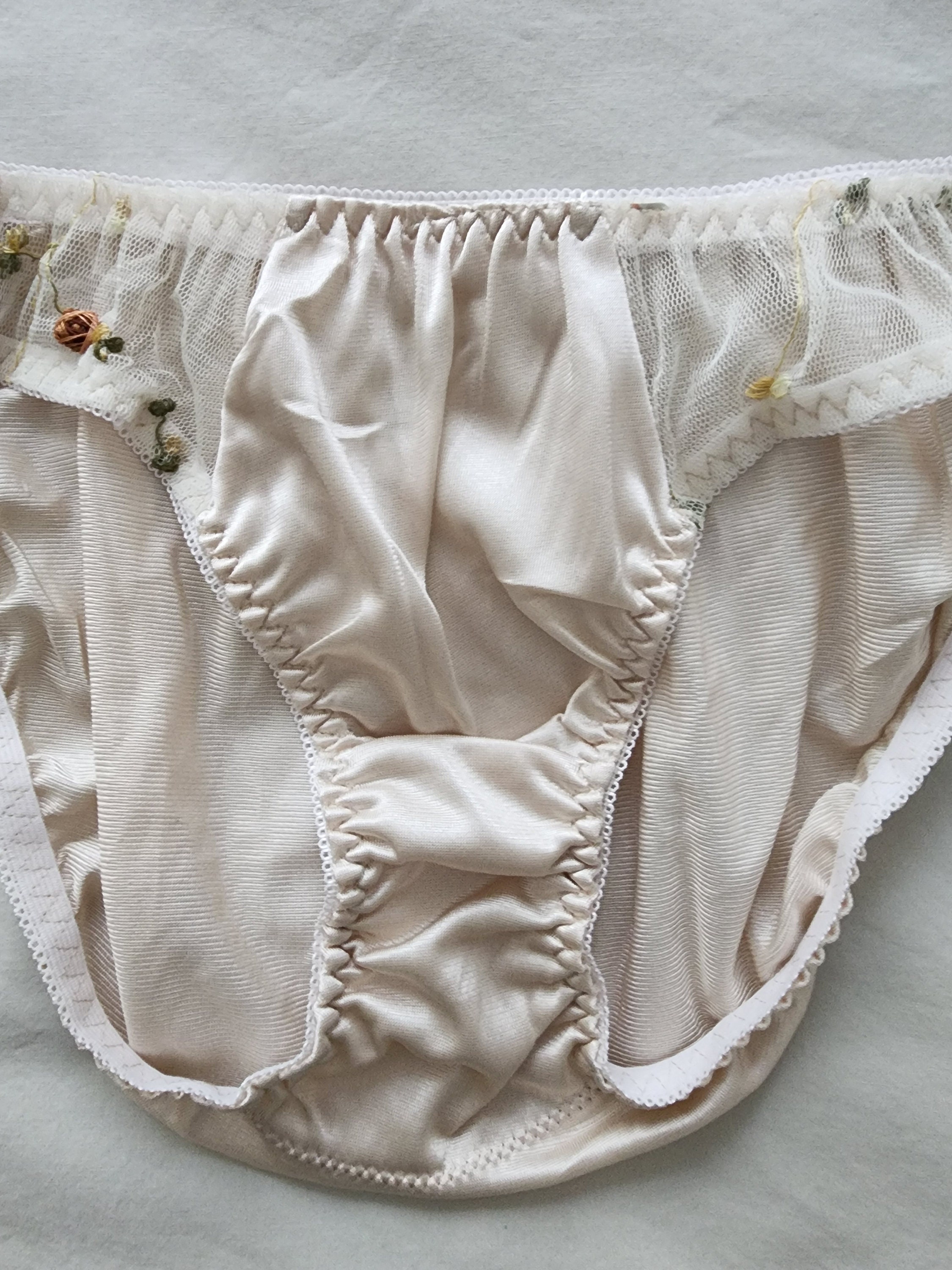 【日本入手困難】Embroidered silk and wool panties Opal Embroidered Silk And Wool Panties | Miu Miu